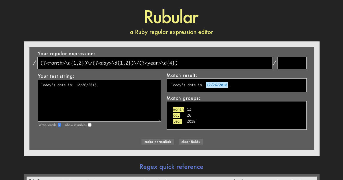 rubular.com
